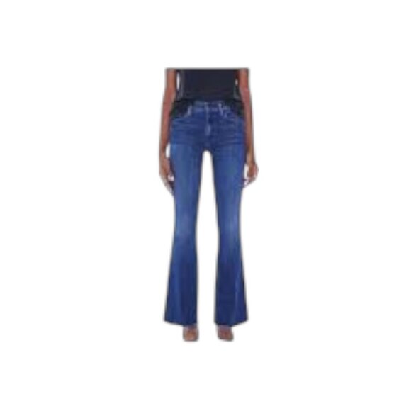 MOTHER The Weekender Fray Jeans in Teaming Up 32 - Picture 1 of 8